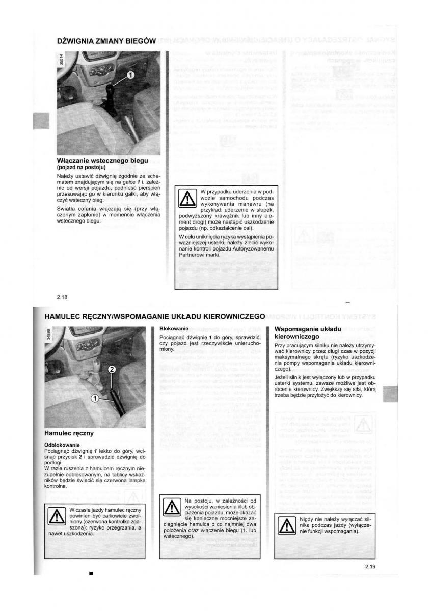 Dacia Dokker instrukcja obslugi / page 45