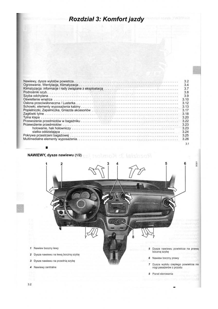 Dacia Dokker instrukcja obslugi / page 52