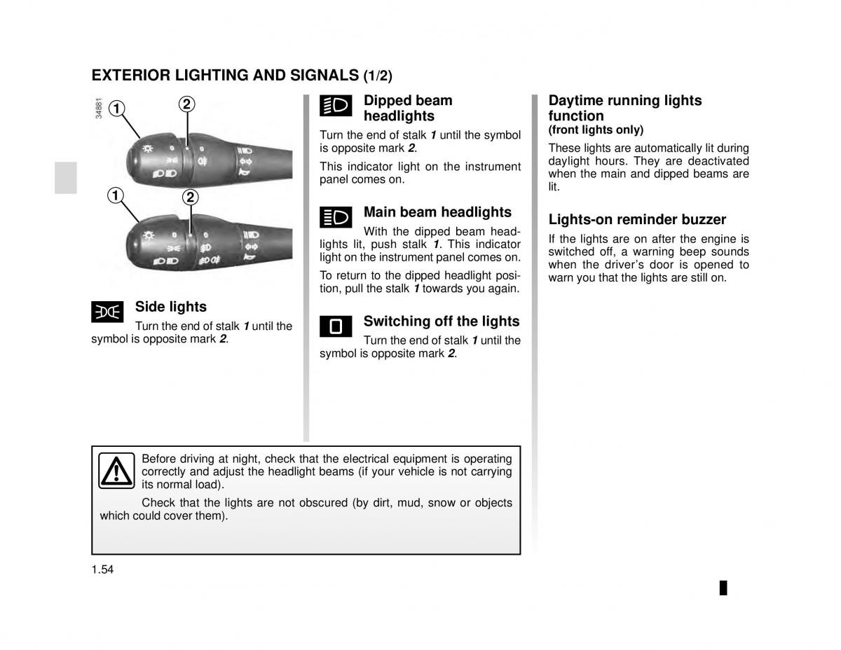 manual  Dacia Lodgy owners manual / page 60