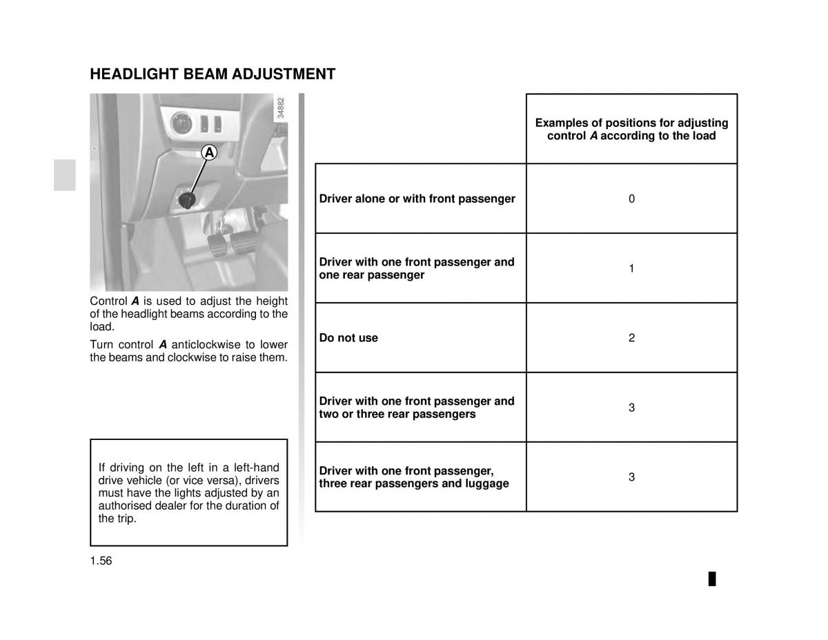 manual  Dacia Lodgy owners manual / page 62