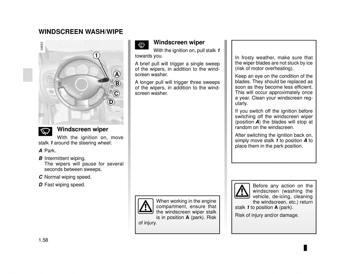 manual  Dacia Lodgy owners manual / page 64