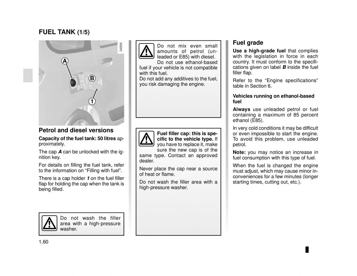 manual  Dacia Lodgy owners manual / page 66