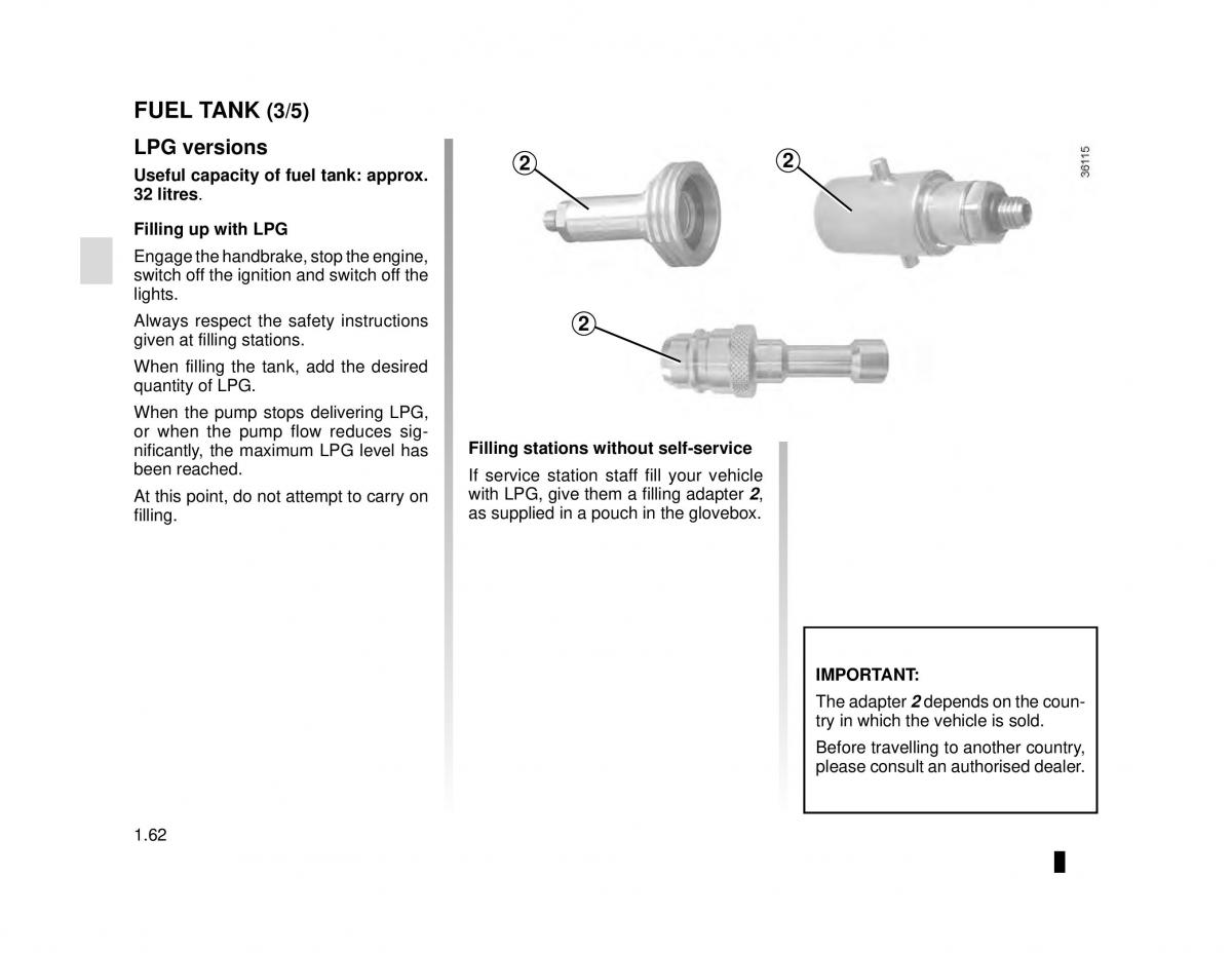 manual  Dacia Lodgy owners manual / page 68