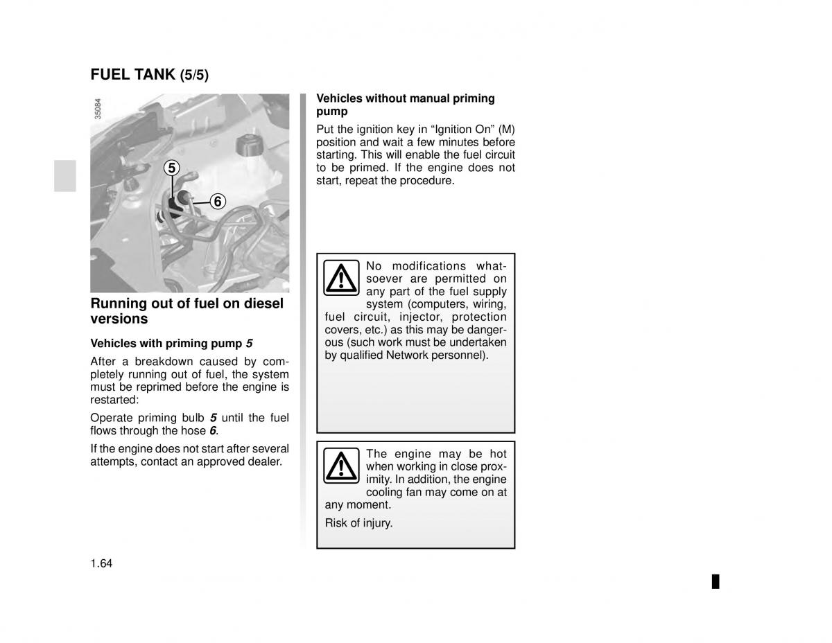 manual  Dacia Lodgy owners manual / page 70