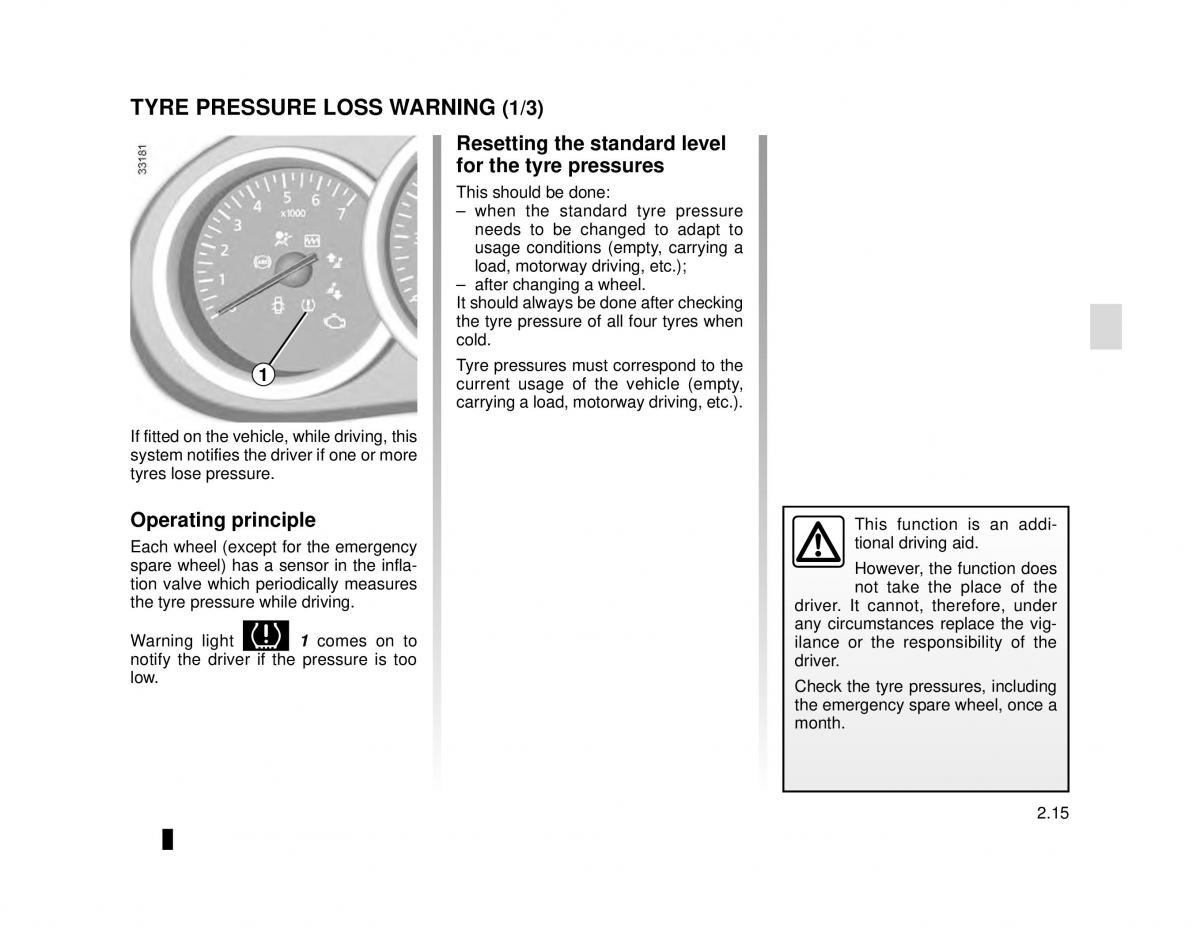 manual  Dacia Lodgy owners manual / page 85