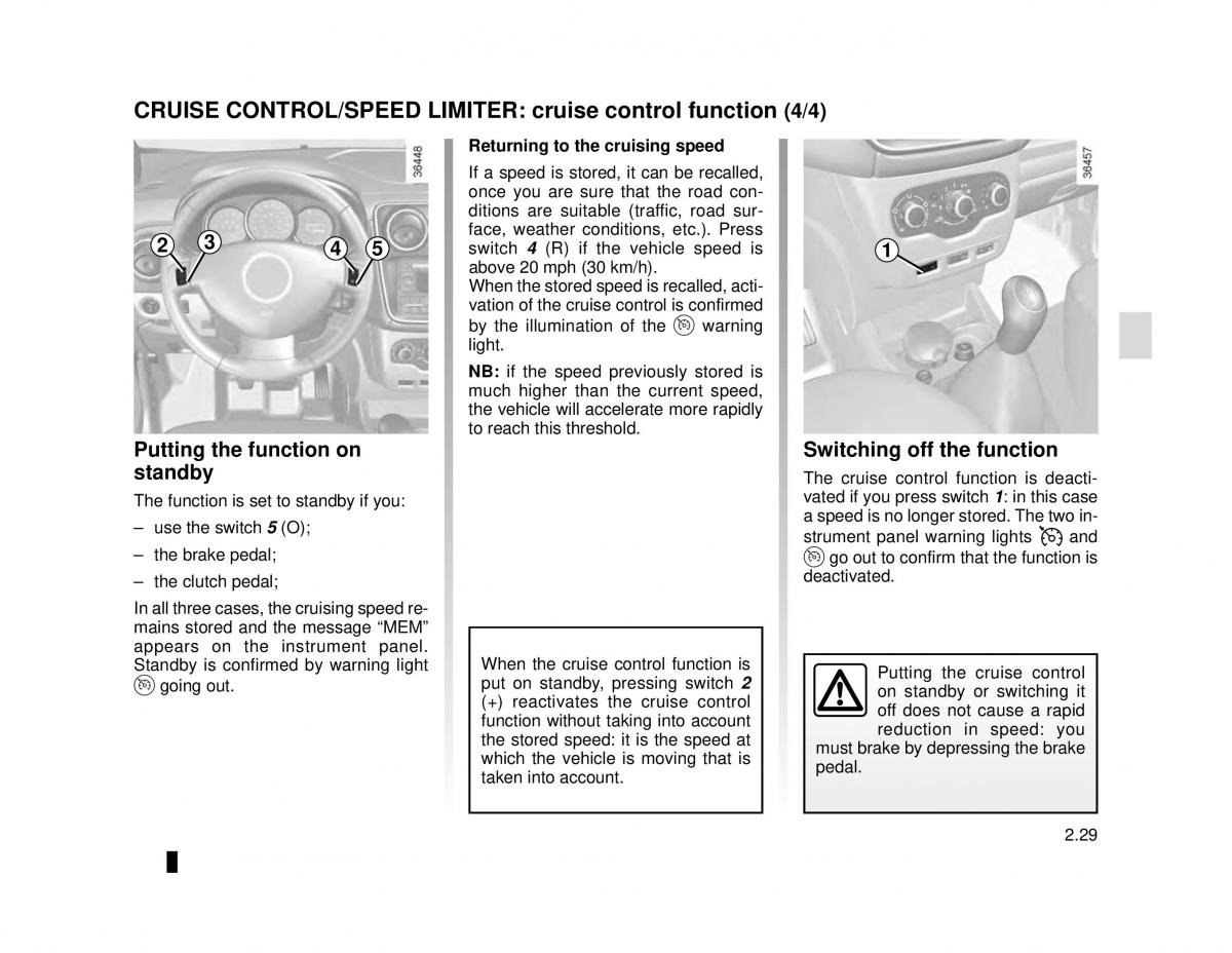 manual  Dacia Lodgy owners manual / page 99