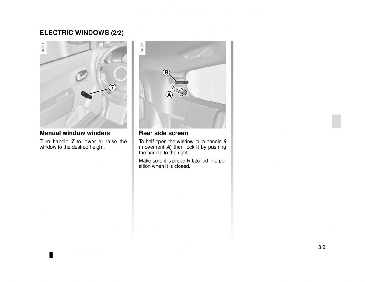 manual  Dacia Lodgy owners manual / page 111