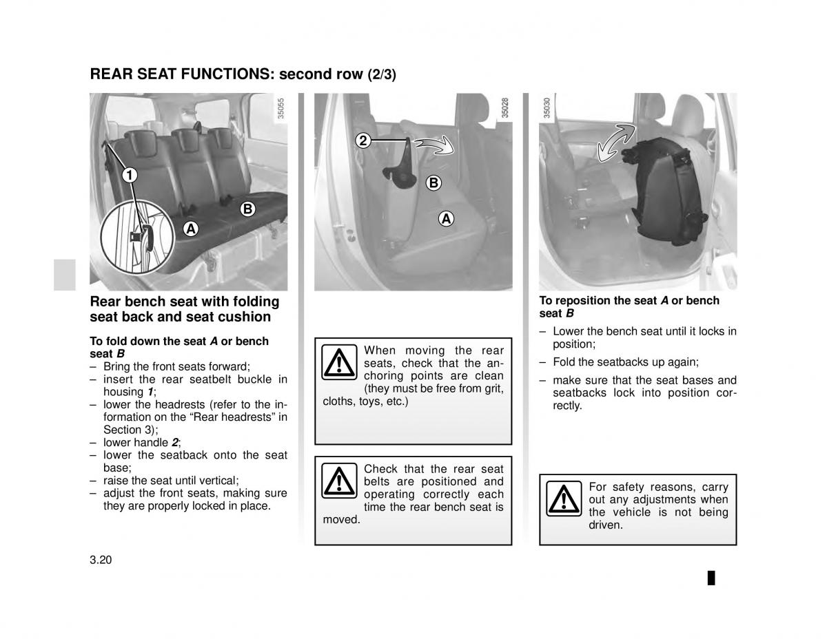 manual  Dacia Lodgy owners manual / page 122