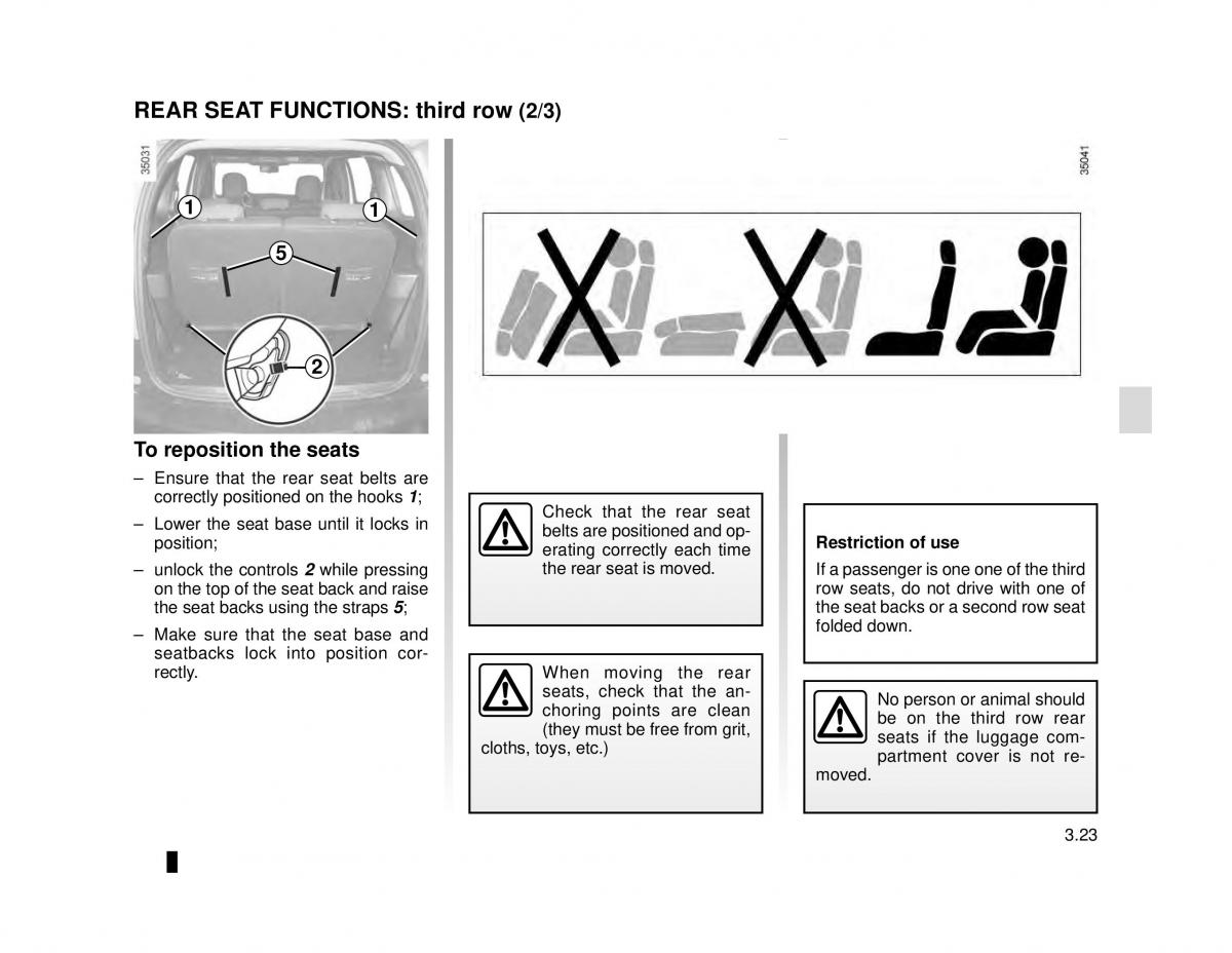 manual  Dacia Lodgy owners manual / page 125