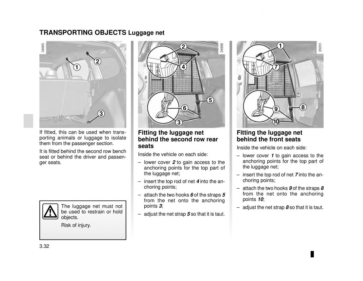 manual  Dacia Lodgy owners manual / page 134