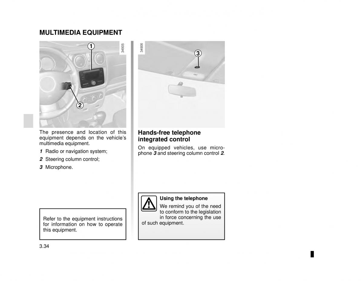 manual  Dacia Lodgy owners manual / page 136