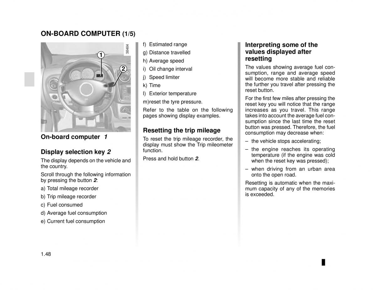 manual  Dacia Lodgy owners manual / page 54