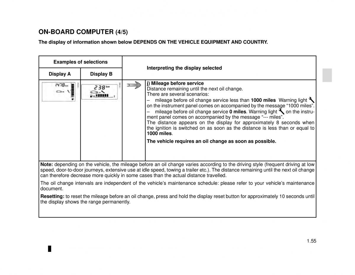 Dacia Logan MCV Sandero II 2 owners manual / page 61