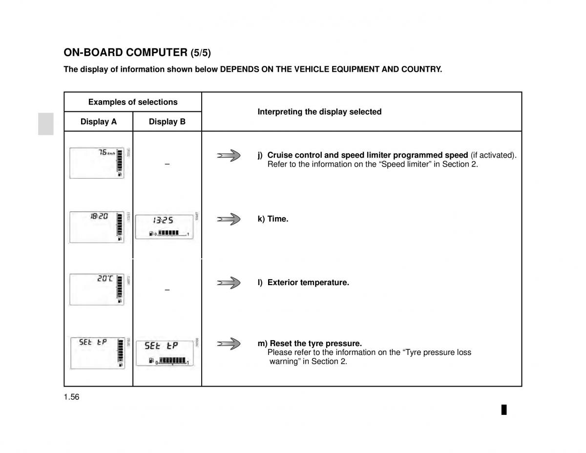 Dacia Logan MCV Sandero II 2 owners manual / page 62