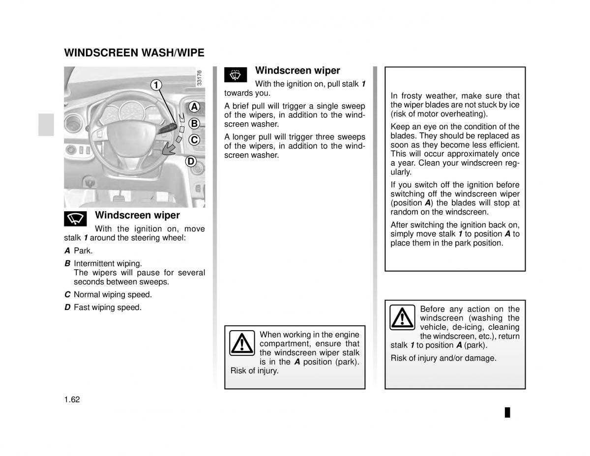 Dacia Logan MCV Sandero II 2 owners manual / page 68