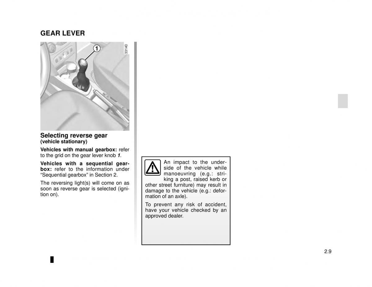 Dacia Logan MCV Sandero II 2 owners manual / page 83