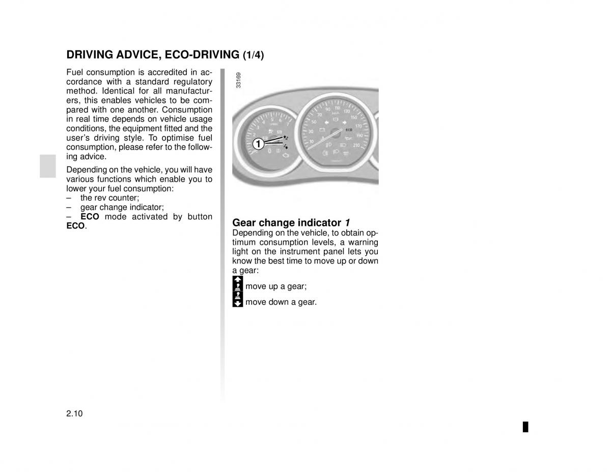 Dacia Logan MCV Sandero II 2 owners manual / page 84