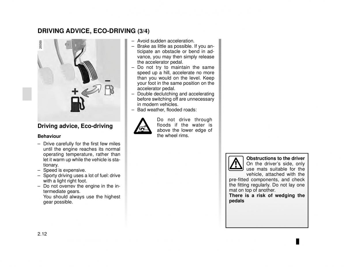 Dacia Logan MCV Sandero II 2 owners manual / page 86