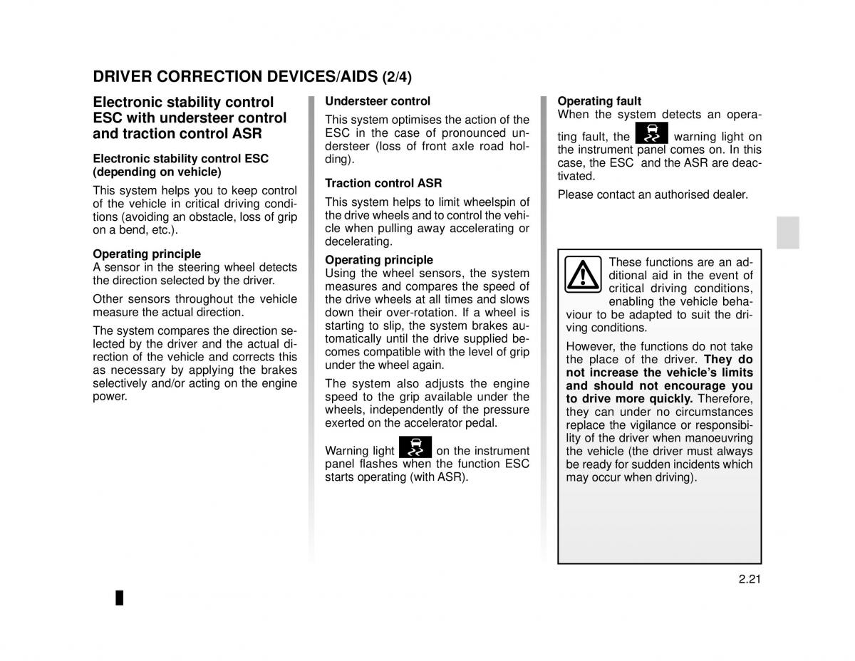 Dacia Logan MCV Sandero II 2 owners manual / page 95