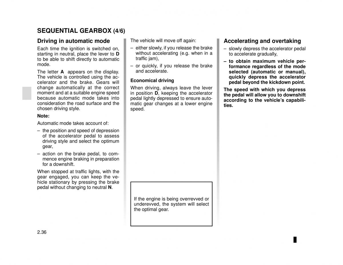 Dacia Logan MCV Sandero II 2 owners manual / page 110