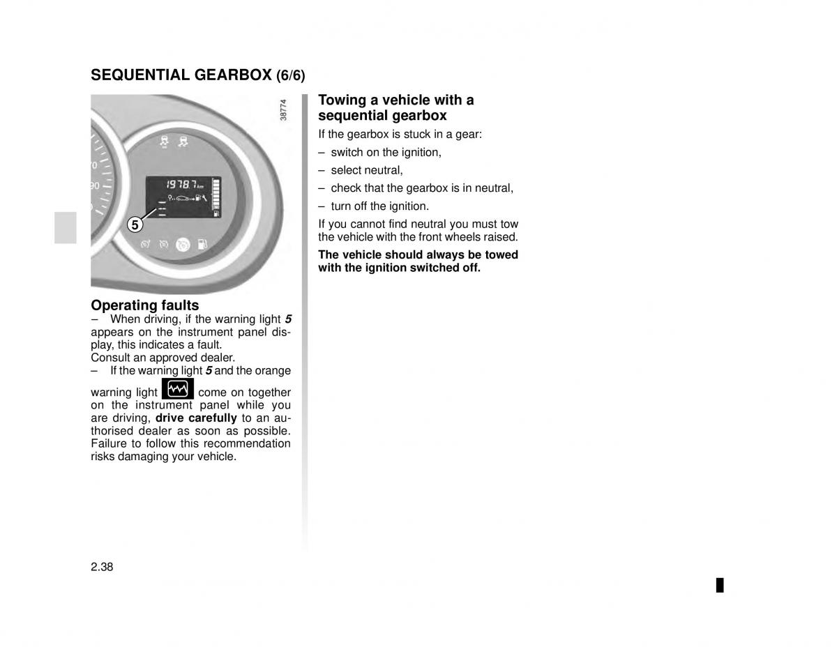 Dacia Logan MCV Sandero II 2 owners manual / page 112