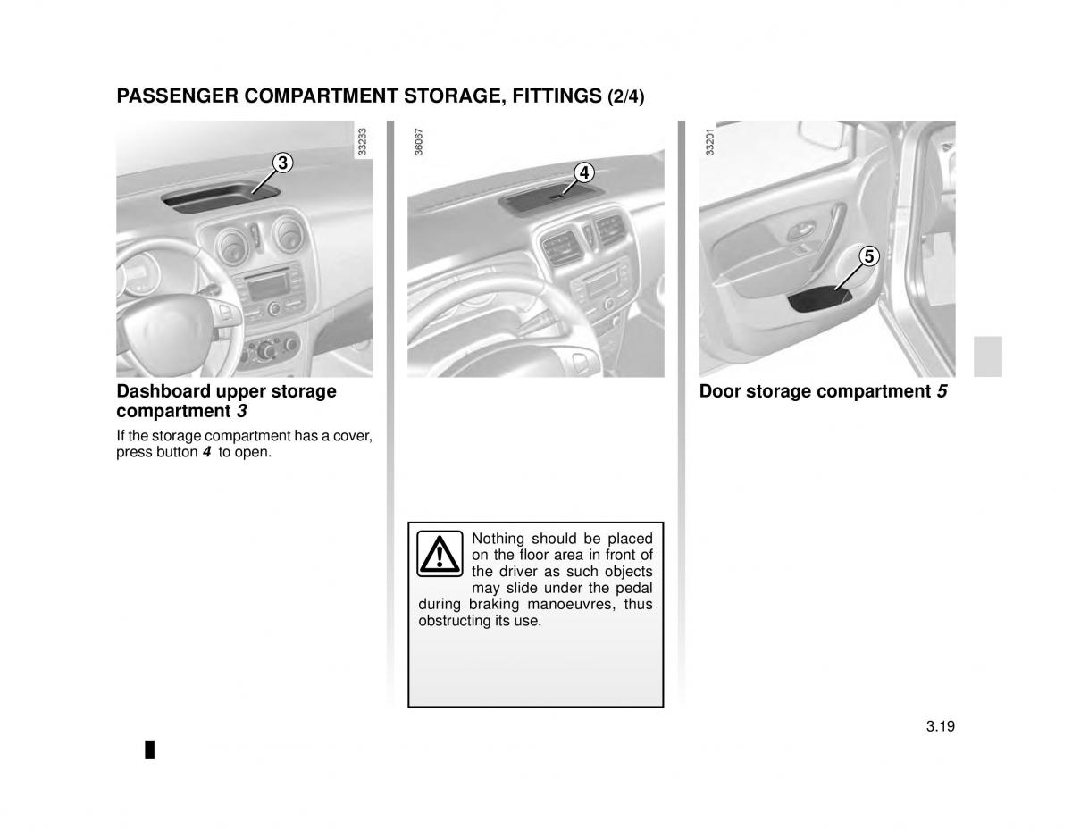 Dacia Logan MCV Sandero II 2 owners manual / page 131