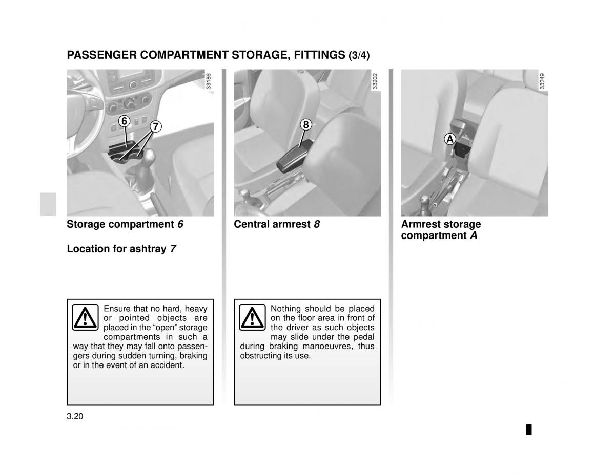 Dacia Logan MCV Sandero II 2 owners manual / page 132