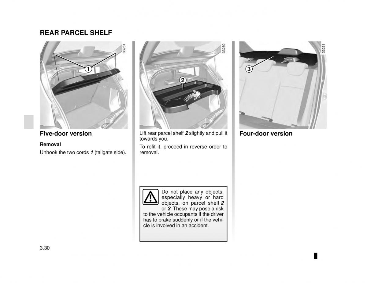 Dacia Logan MCV Sandero II 2 owners manual / page 142