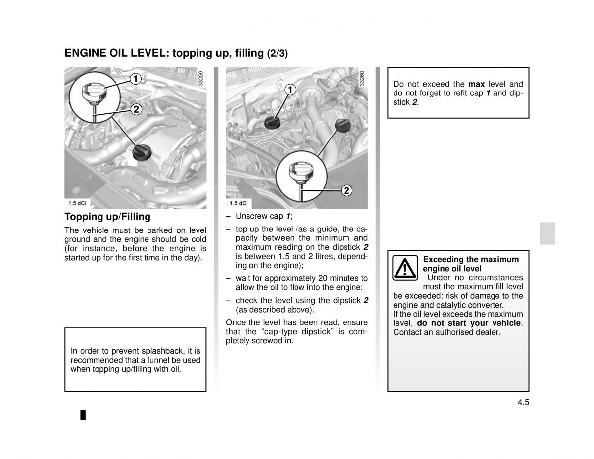 Dacia Logan MCV Sandero II 2 owners manual / page 153