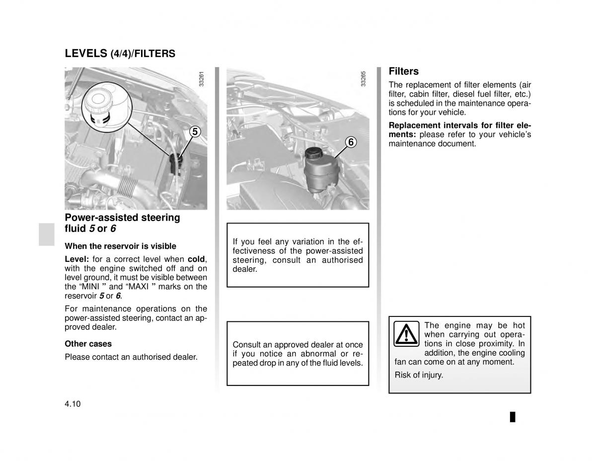 Dacia Logan MCV Sandero II 2 owners manual / page 158