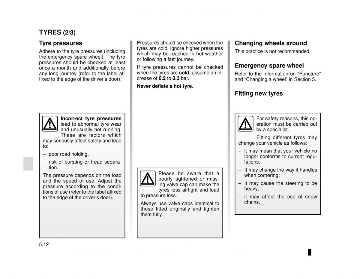 Dacia Logan MCV Sandero II 2 owners manual / page 176