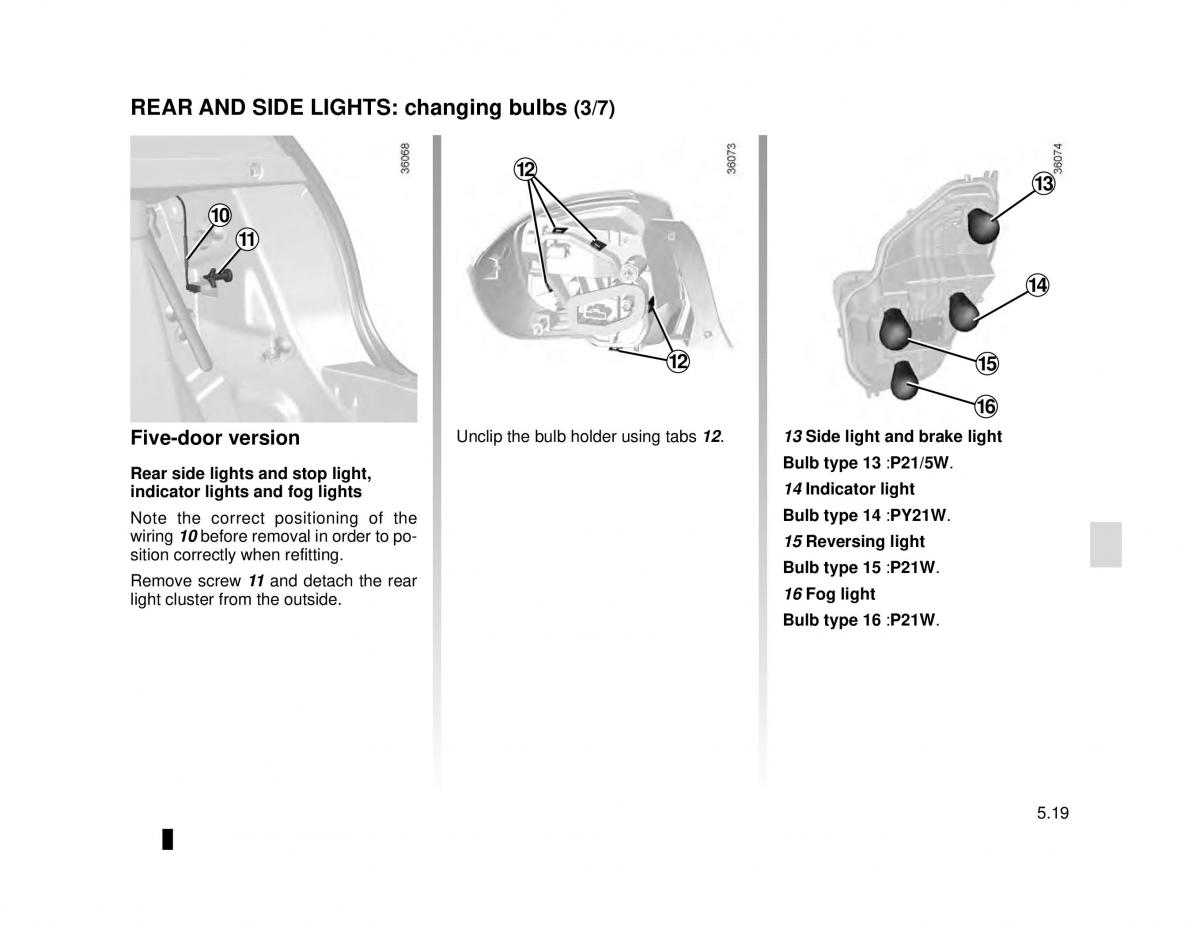 Dacia Logan MCV Sandero II 2 owners manual / page 183