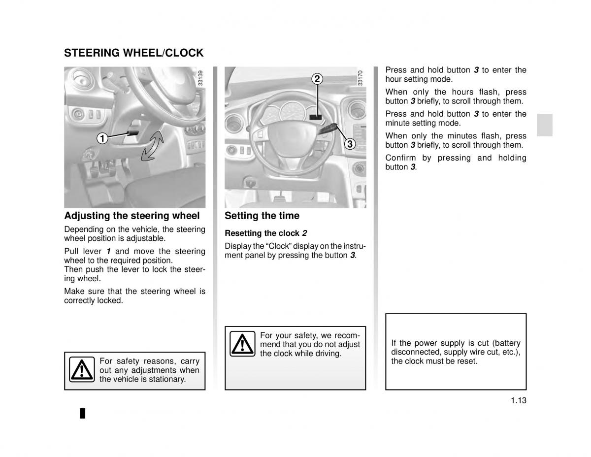 Dacia Logan MCV Sandero II 2 owners manual / page 19