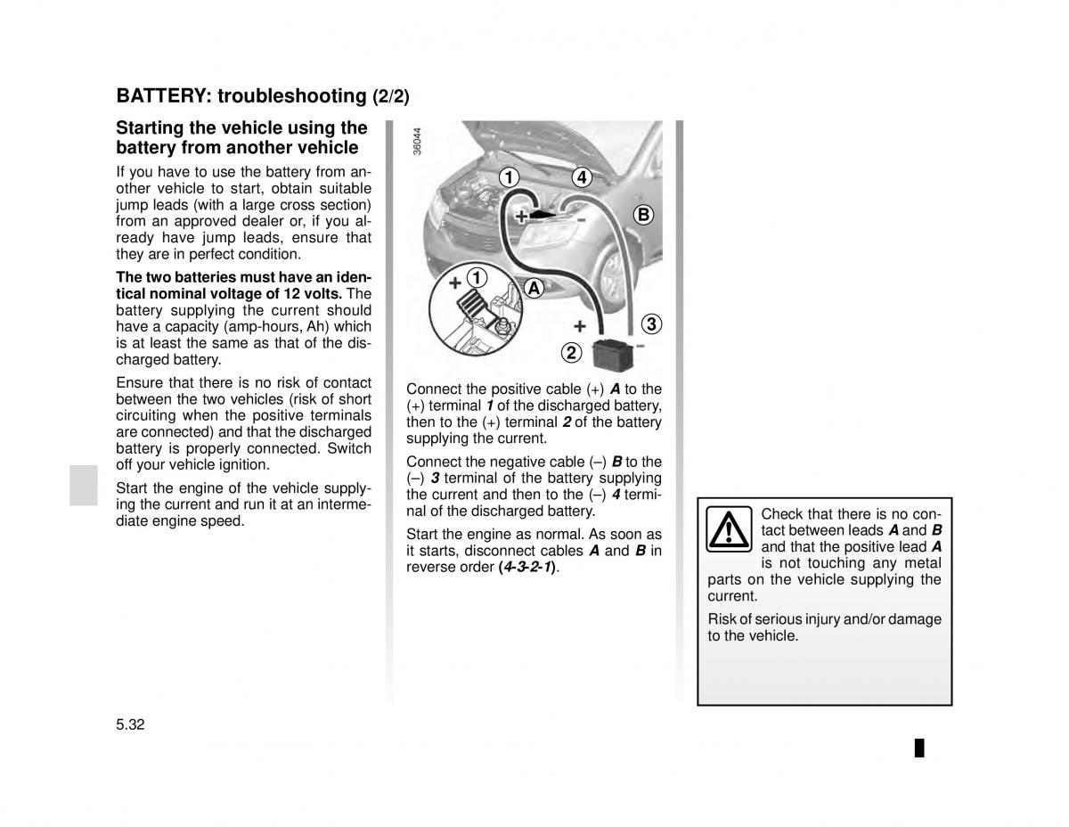 Dacia Logan MCV Sandero II 2 owners manual / page 196