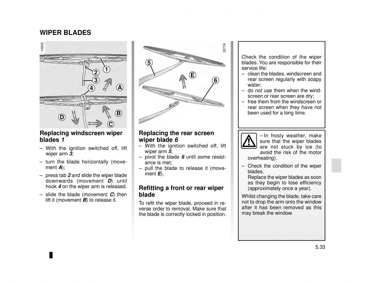 Dacia Logan MCV Sandero II 2 owners manual / page 197