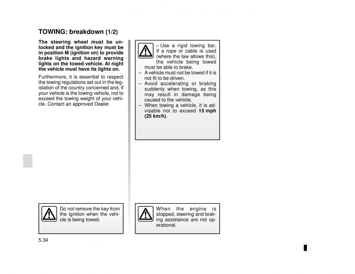 Dacia Logan MCV Sandero II 2 owners manual / page 198