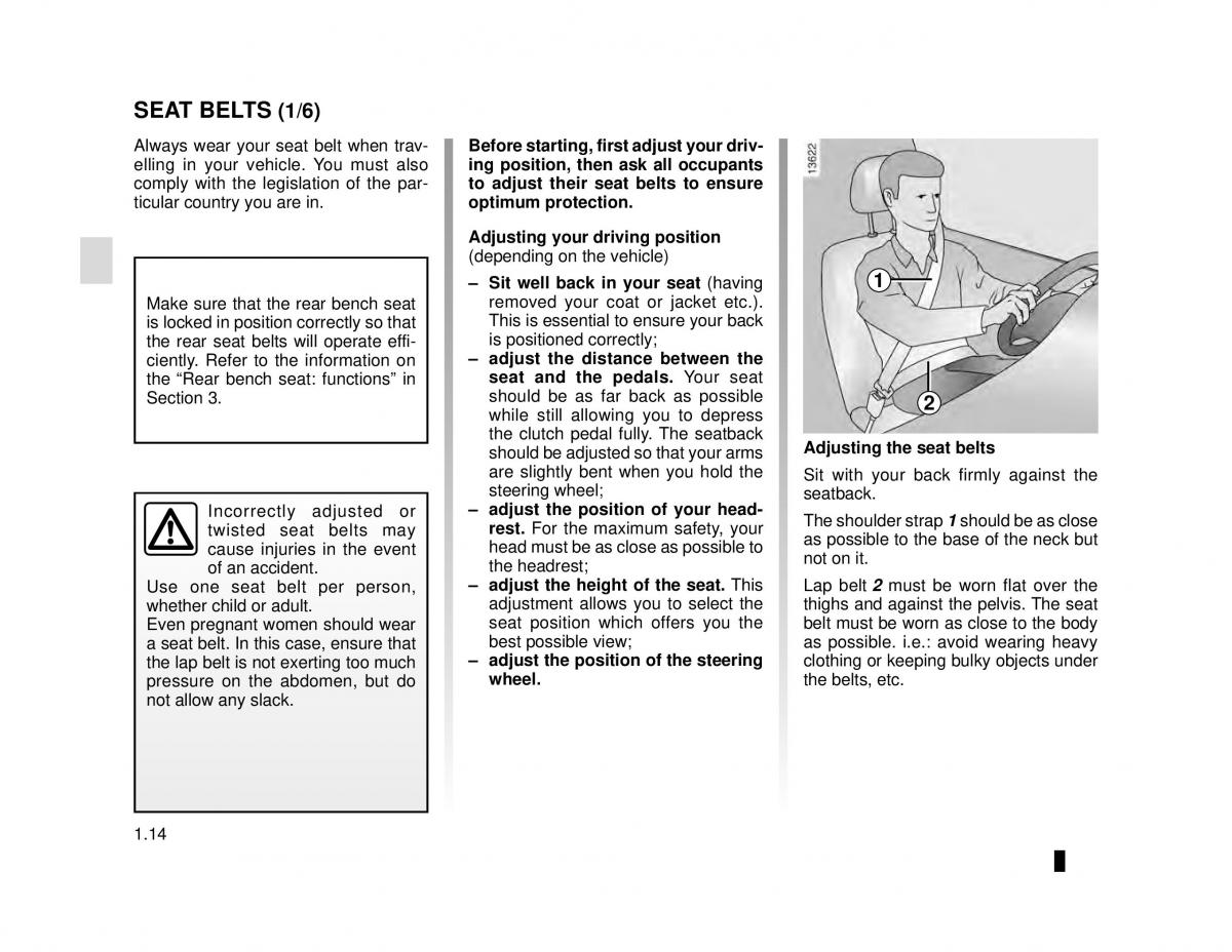 Dacia Logan MCV Sandero II 2 owners manual / page 20