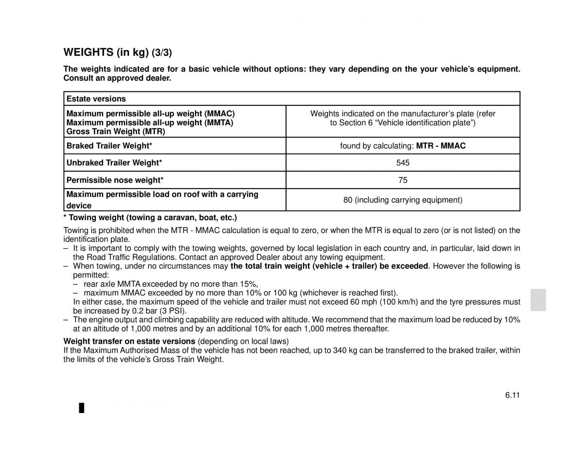 Dacia Logan MCV Sandero II 2 owners manual / page 217