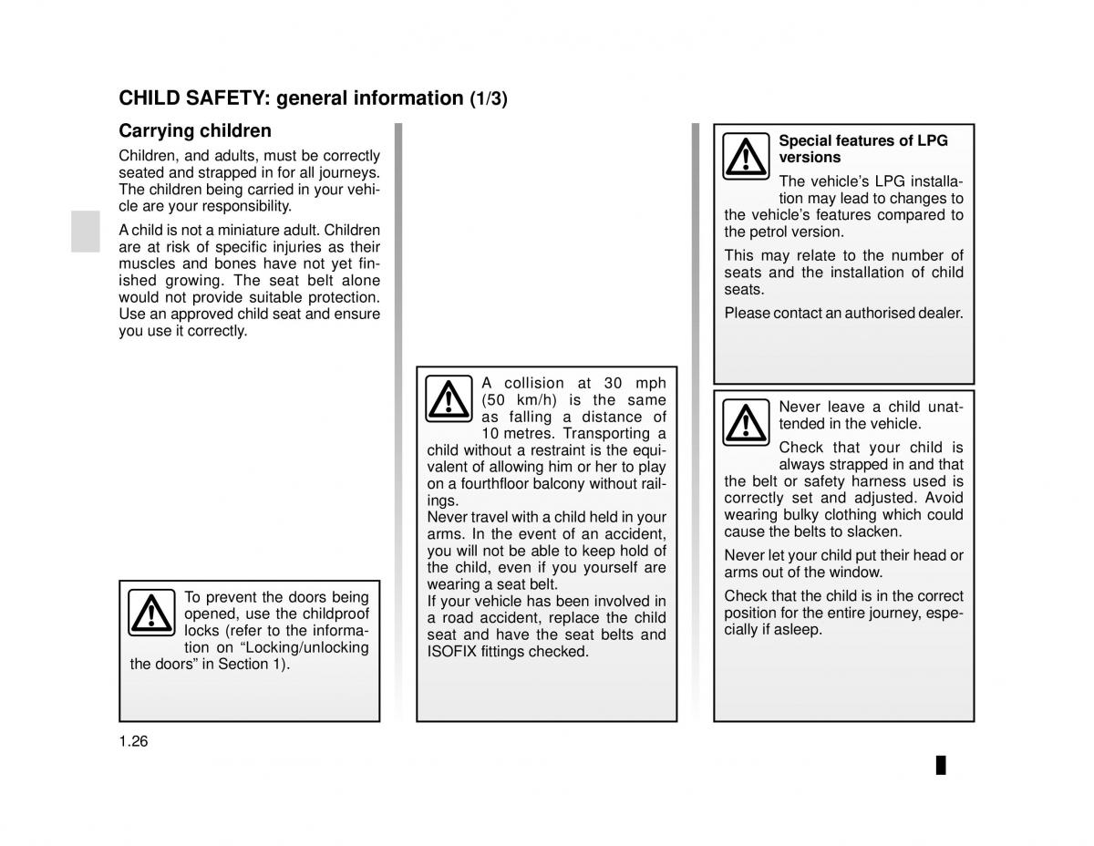 Dacia Logan MCV Sandero II 2 owners manual / page 32