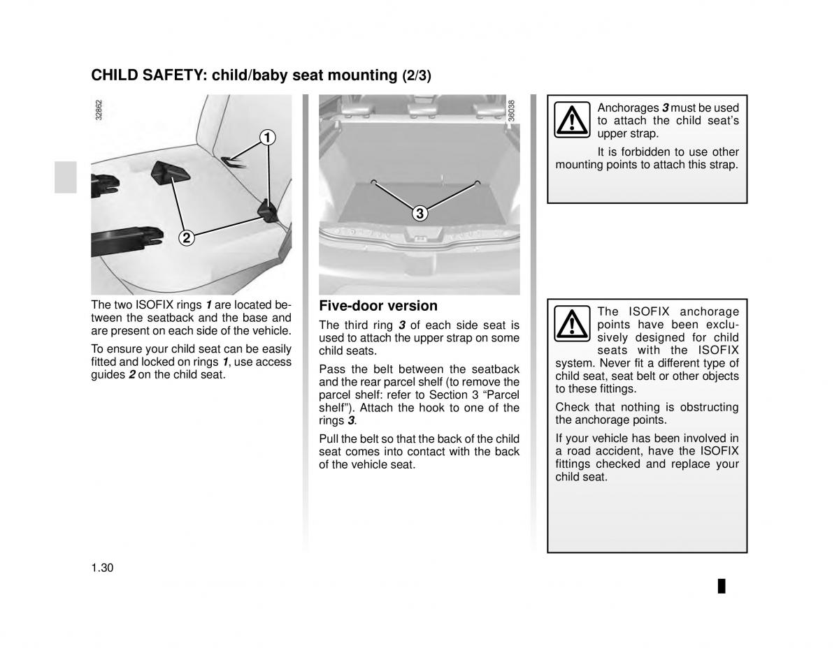 Dacia Logan MCV Sandero II 2 owners manual / page 36