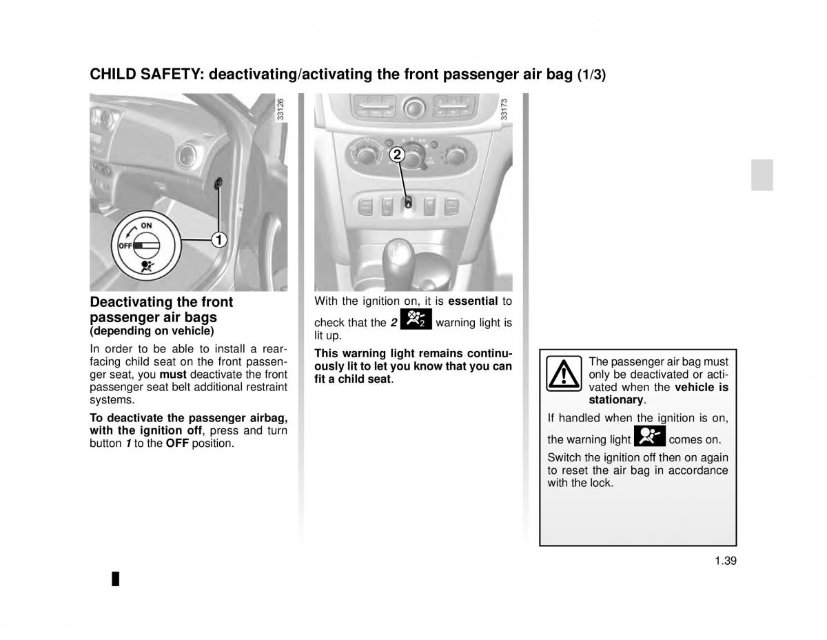 Dacia Logan MCV Sandero II 2 owners manual / page 45