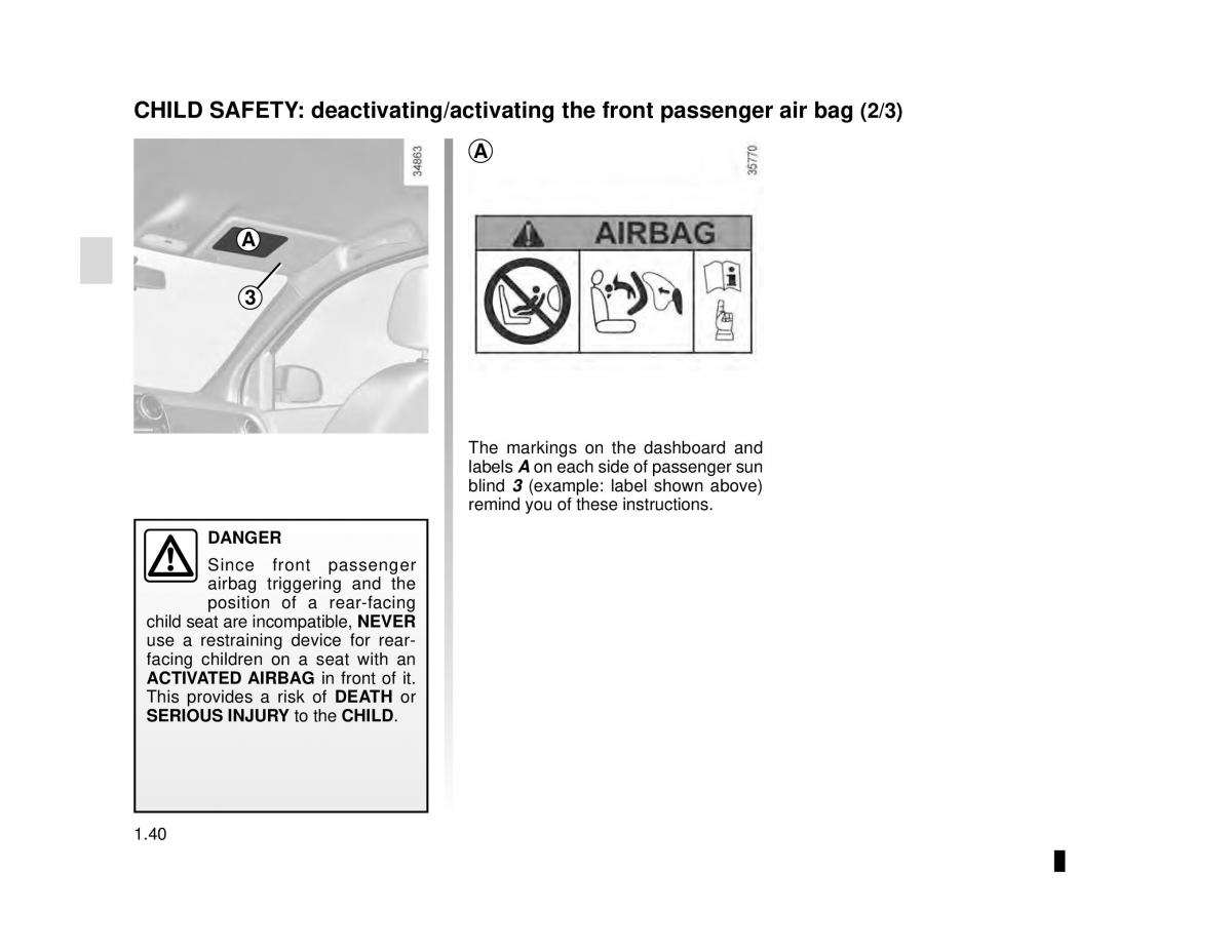 Dacia Logan MCV Sandero II 2 owners manual / page 46