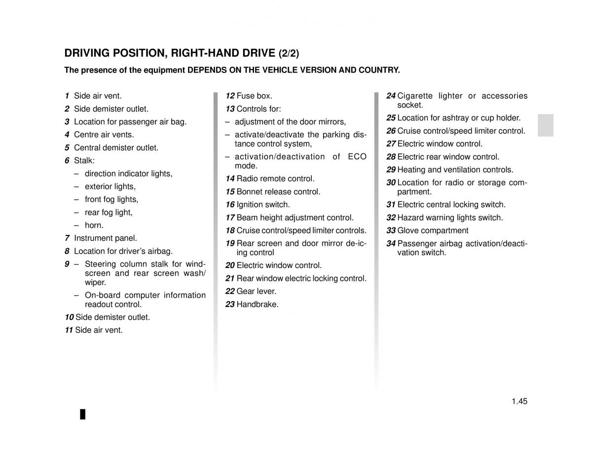 Dacia Logan MCV Sandero II 2 owners manual / page 51