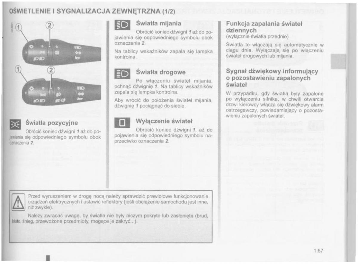 Dacia Logan MCV Sandero II 2 instrukcja obslugi / page 61