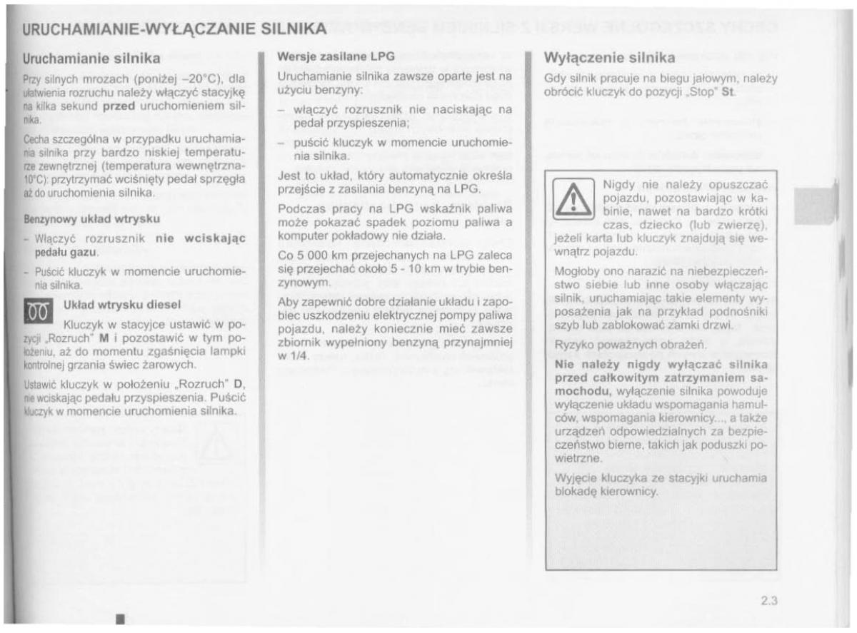 Dacia Logan MCV Sandero II 2 instrukcja obslugi / page 74