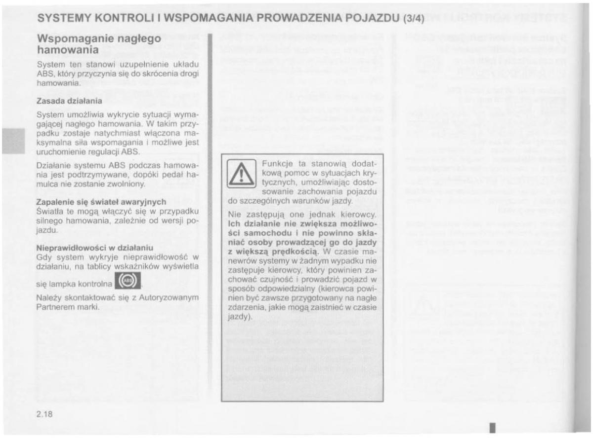 Dacia Logan MCV Sandero II 2 instrukcja obslugi / page 89