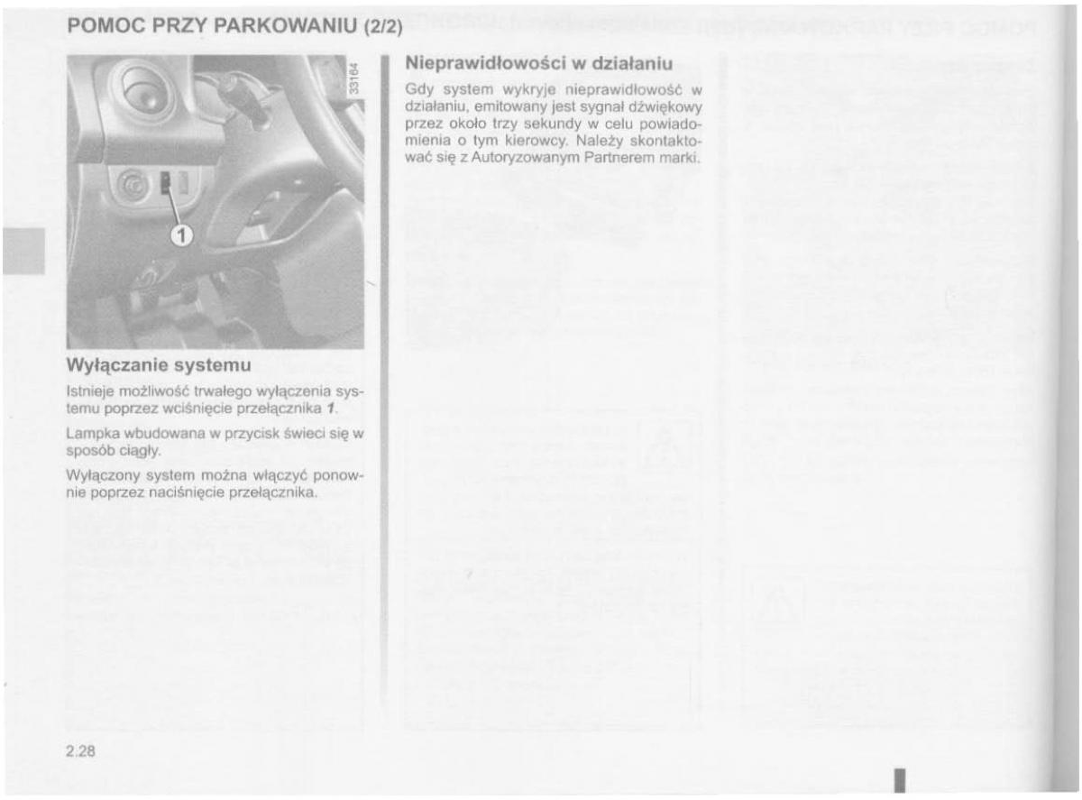 Dacia Logan MCV Sandero II 2 instrukcja obslugi / page 99