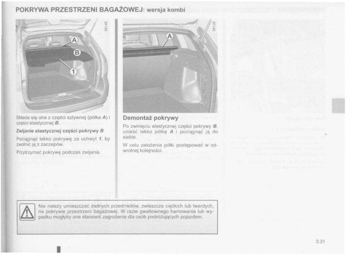 Dacia Logan MCV Sandero II 2 instrukcja obslugi / page 130