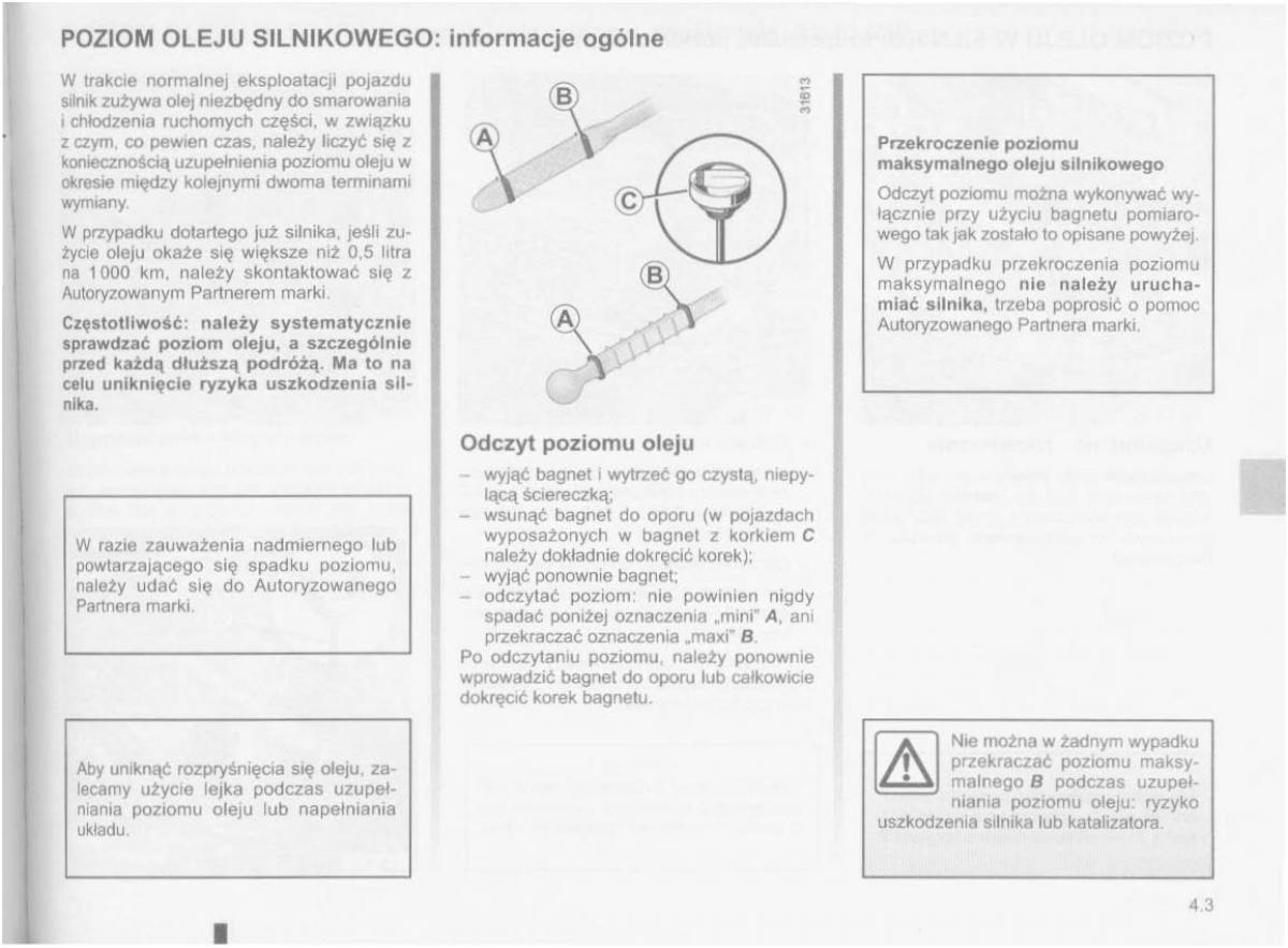 Dacia Logan MCV Sandero II 2 instrukcja obslugi / page 137