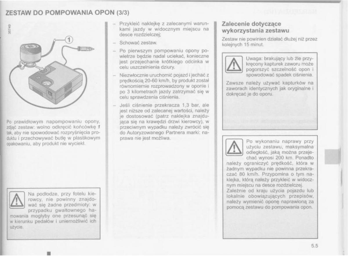 Dacia Logan MCV Sandero II 2 instrukcja obslugi / page 154